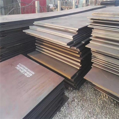 Ms Mild A283 A387 ASTM A36 Piastra a quadri laminata a caldo per fogli da barca e fogli di ferro