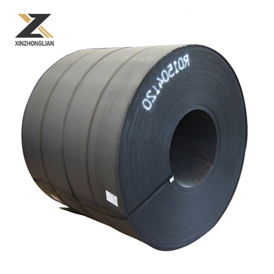 S235JR A36 St37 Q235 SS400 bobina di acciaio laminata a caldo per prestazioni normali o oliate
