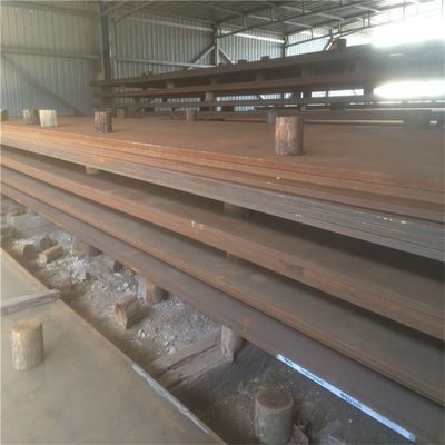 Q345b Piastra di acciaio laminata a caldo per materiali da costruzione e costruzione Lunghezza 2000-6000 mm