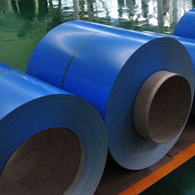 Stoccaggio Preverniciato Gi Steel Coil / PPGI / PPGL Color Coated Galvanized corrugated Metal Roofing Sheet