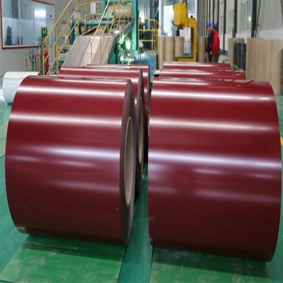 Stoccaggio Preverniciato Gi Steel Coil / PPGI / PPGL Color Coated Galvanized corrugated Metal Roofing Sheet