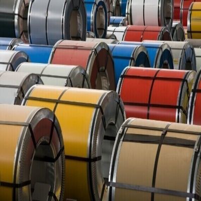 Stoccaggio Preverniciato Gi Steel Coil / PPGI / PPGL Color Coated Galvanized corrugated Metal Roofing Sheet