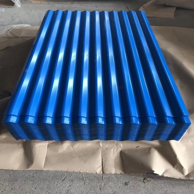 DX51D SGCC Grado 0,12-0,85 mm PPGI/PPGL/Gi Lastra ondulata 30-150 g pannello galvanizzato a caldo pannello di tetto lamiere di acciaio rivestite