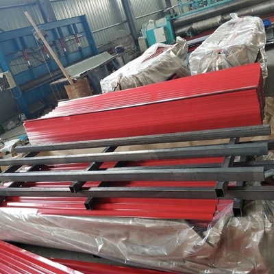 DX51D SGCC Grado 0,12-0,85 mm PPGI/PPGL/Gi Lastra ondulata 30-150 g pannello galvanizzato a caldo pannello di tetto lamiere di acciaio rivestite