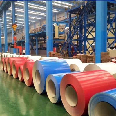 Colore rivestito Dx532D bobina di acciaio Gi pre-tinto per lamiera galvanizzata di copertura metallica ondulata