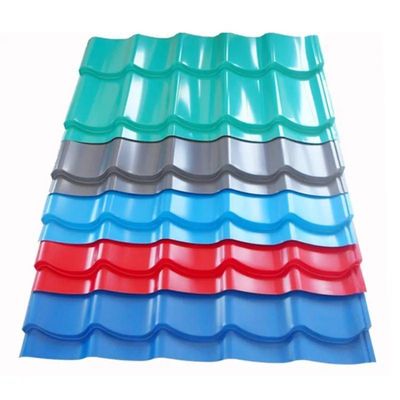 Colore rivestito Dx532D bobina di acciaio Gi pre-tinto per lamiera galvanizzata di copertura metallica ondulata