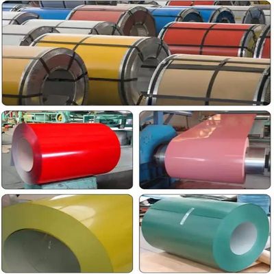 Colore rivestito Dx532D bobina di acciaio Gi pre-tinto per lamiera galvanizzata di copertura metallica ondulata