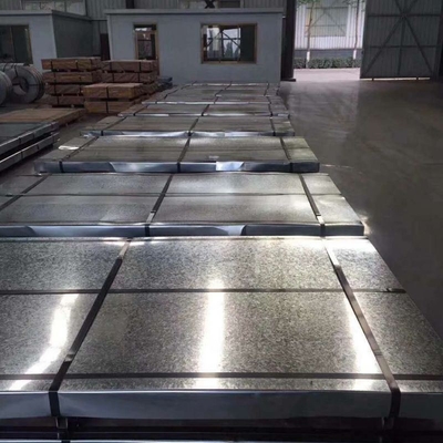 Larghezza personalizzata Dx51d Dx52D Dx53D Dx54D Dx55D SPCC SGCC Secc Z275 Lata di metallo zinc galvanizzata calda immersa Lata di acciaio galvanizzato piastre