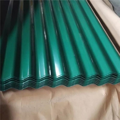 2000-120000mm Lunghezza Materiali di costruzione in metallo personalizzati Lastra di acciaio ondulato a colori