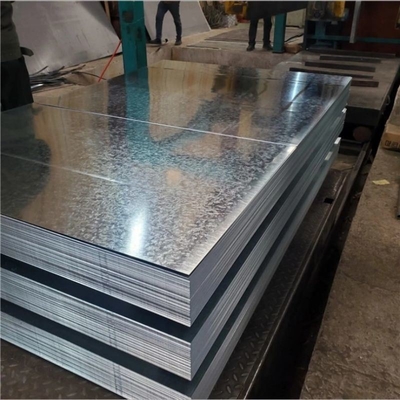 2000-6000 mm Lunghezza Dx51d Z10-Z275 0,12-5,0 mm Superficie di galvanizzazione elettrica lamiera di acciaio galvanizzato