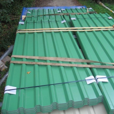 Foglio ondulato 30-150 g galvanizzato a caldo per pannelli di tetto