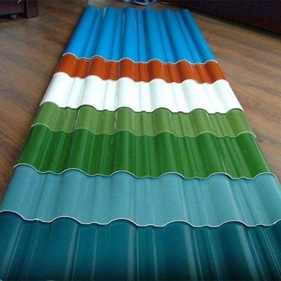 Tecnica di galvanizzazione Dx51d lamiera di copertura in acciaio ondulato PPGI/PPGL laminata a freddo