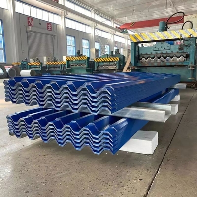 30-150g pannello di copertura in lamiera ondulata galvanizzata a caldo con tecnica di galvanizzazione