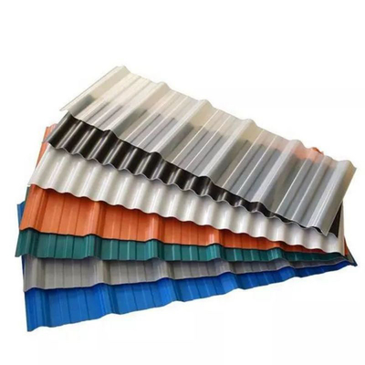 Fogli di copertura ondulati PPGI PPGL con JIS ASTM EN GB GOST Standards and Stock