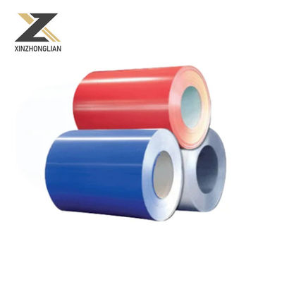 Shandong Color Coated Steel Coils con tolleranza dell'1% e data di consegna negoziabile