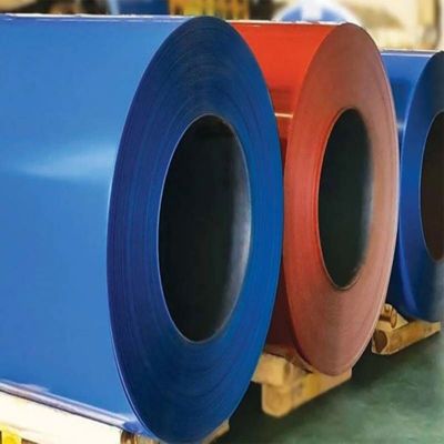 Shandong Color Coated Steel Coils con tolleranza dell'1% e data di consegna negoziabile