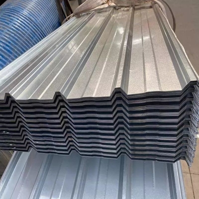 Fogli di metallo ondulato con rivestimento in zinco, di calibro 26 28 Gi Bwg30 Bwg32 G90 G60