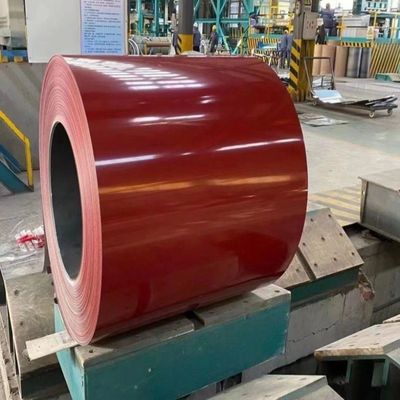 508/610mm bobina di diametro interno PPGI Color Coated Galvanized Steel Coil per l'architettura