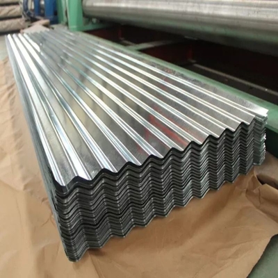 Piastra di acciaio galvanizzato pannello del tetto di lamiera ondulata con lunghezza personalizzata 2000-120000mm