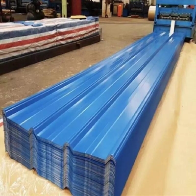 PPGL Ibr Metallo Galvanizzato Corrugato Colore Immagine Piastra di copertura in acciaio corrugato con 1