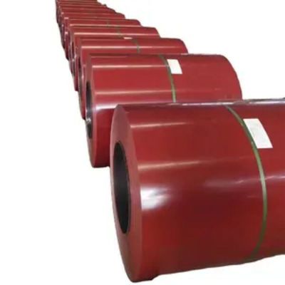 Coil di acciaio galvanizzato su misura PPGI PPGL Ferro galvanizzato preverniciato 12,7-1500 Tolleranza 1%