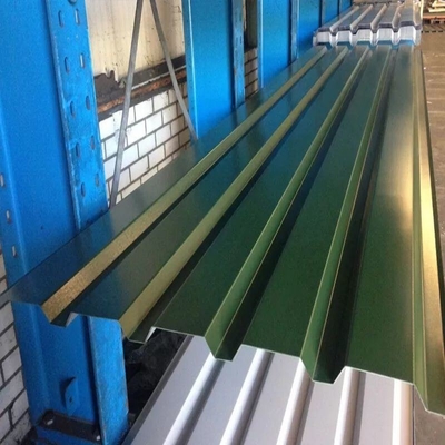 Certificazione RoHS PPGI Carta di copertura galvanizzata in acciaio corrugato