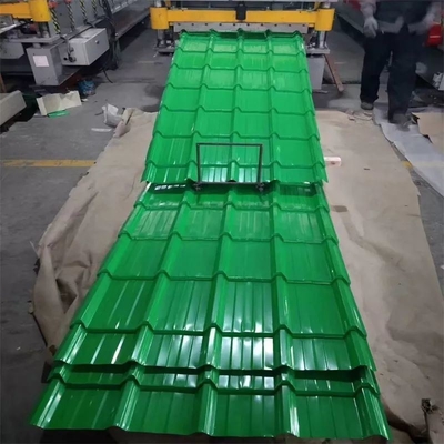 Certificazione RoHS PPGI Carta di copertura galvanizzata in acciaio corrugato