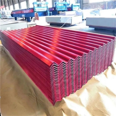 Certificazione RoHS PPGI Carta di copertura galvanizzata in acciaio corrugato