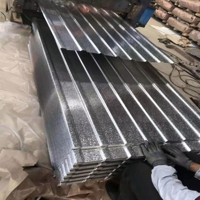 Fogli di copertura in acciaio ondulato pre-tinto 0.1mm-1.2mm Lunghezza personalizzabile