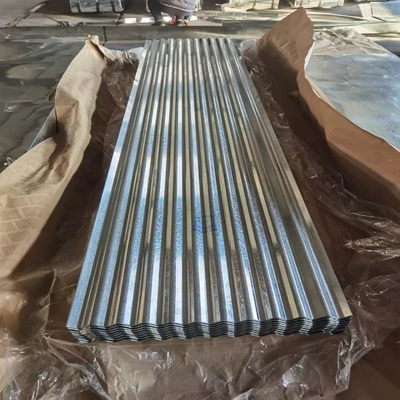 Larghezza personalizzabile Foglio di copertura ondulato CGCC per materiali di copertura di case