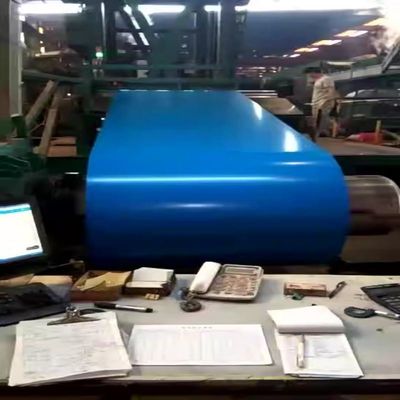 BS Standard laminato a freddo PPGI PPGL Color Pre-Coated Steel Coil 0,12-1,5 mm Spessore