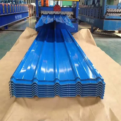 Superficie galvanizzata, colore rivestito, lamiera ondulata, metallo, spessore 0,1 mm-1,2 mm
