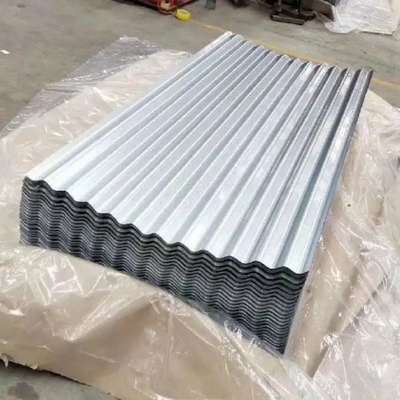 Fogli di tetto ondulato elettro-galvanizzato con numero di codice Ral o scelta del colore su misura