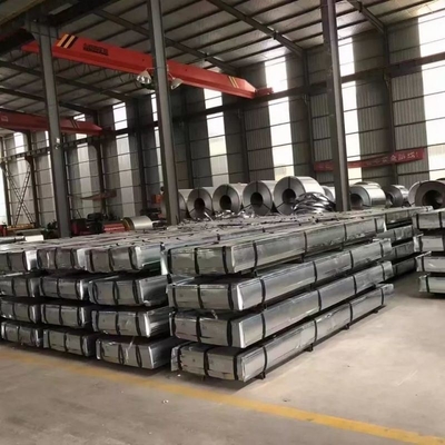 JIS SPCC Spcd G30/60/90 Z275 Zinc Acciaio Ferro Metallo Tetto Gi Striscia Piastrelle d'acciaio Aluzinco Gi/Gl/PPGI/PPGL Piastra di tetto ondulato Trapezoide