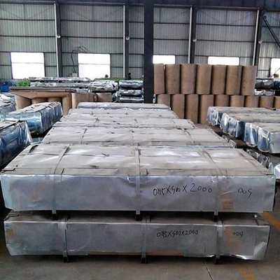 Dx51d Gi Z275 Cappotto zincato galvanizzato ondulato in magazzino