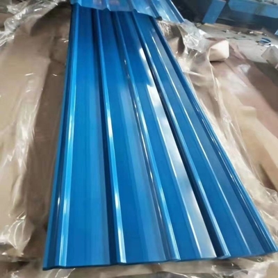 Piastra di acciaio pre-rivestimento Gi Piastra di copertura galvanizzata di metallo ondulato rivestita
