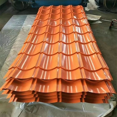 Piastra di acciaio pre-rivestimento Gi Piastra di copertura galvanizzata di metallo ondulato rivestita