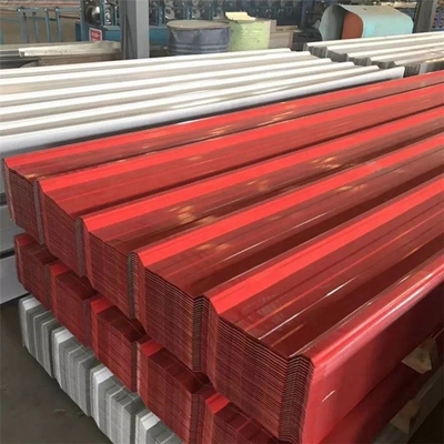 Piastra di acciaio pre-rivestimento Gi Piastra di copertura galvanizzata di metallo ondulato rivestita