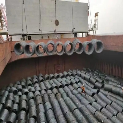 Strato di filo di ferro di acciaio al carbonio di superficie nera per imballaggi da galvanizzazione a caldo