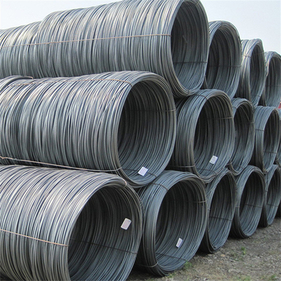 SAE1006/Q195 Fabbricazione di fili laminati a caldo a basso tenore di carbonio 5.5 mm/6.5 mm Fosfatto/galvanizzato/olio di rivestimento