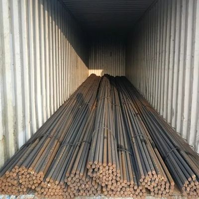 HRB 400 HRB 355 HRB 600 Rebar in acciaio a nervatura a caldo con standard GB DIN ASTM JIS En GOST