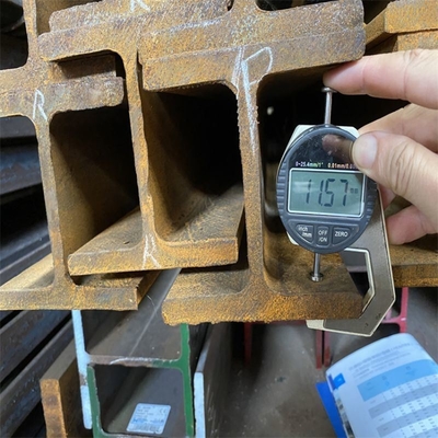 Acciaio da costruzione A36 / Ss400 / S235jr/S275jr/S355jjr/Q235 / Q355 Leghe I laminate a caldo/angolo/canale/leghe H