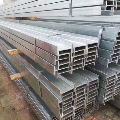 Acciaio laminato strutturale Q235 in forma di travi di acciaio galvanizzato H Legno di acciaio lunghezza 11,8m