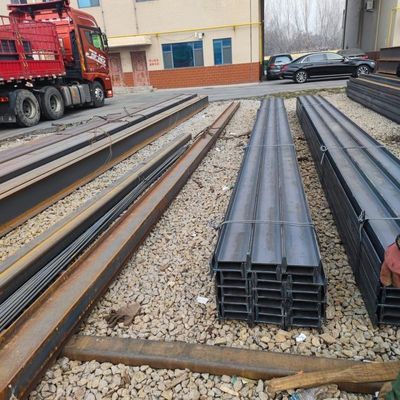 A36 / Ss400 / S235jr/S275jr/S355jjr Traverse di acciaio da costruzione I/Angolo/Canali/Traverse H