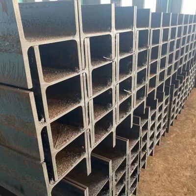 6m lunghezza H fascia ASTM A36 A992 Saldatura laminata a caldo universale per il supporto di costruzione in acciaio
