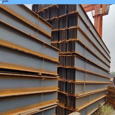 W6X15 W8X15 W8X10 Fascia di acciaio universale laminata a caldo H-Beam richiesta personalizzata grado A36