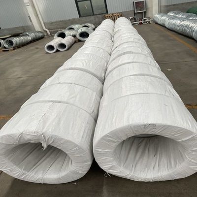 SAE 1008 /1006 0,3 mm 6,5 mm ASTM 14 calibro filo di acciaio galvanizzato per imballaggi edili