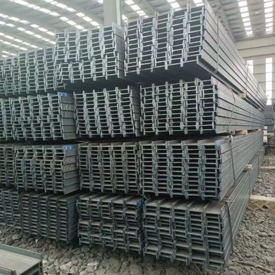 Sezione laminata a caldo/freddo ASTM A36 Acciaio Galvanizzato Saldato S235jr S275jr S355jr Q235 Q355 Acciaio strutturale I-Beam