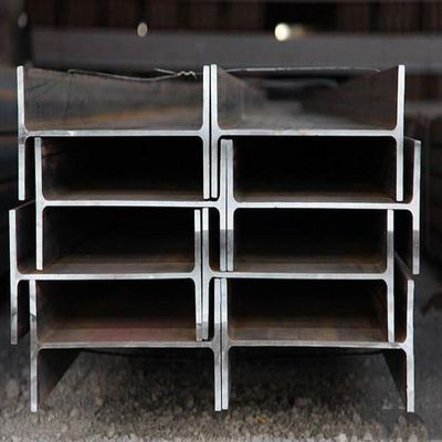 Materiale da costruzione certificato RoHS, acciaio laminato a caldo con trave H Q235B Q345e per la costruzione