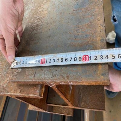 100x100mm Fusta H in acciaio galvanizzato per muro di sostegno per betoni Q355